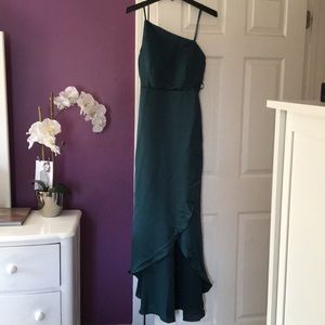 Fashion Nova festivity asymmetric dress